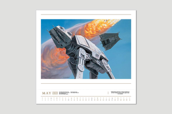 Бумажная книга «Star Wars Art. Ralph McQuarrie 2020 Poster Calendar» - фото №5 - миниатюра