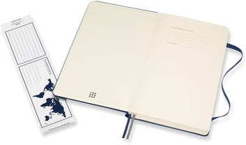  «Блокнот Moleskine Classic Expanded Линейка Сапфир (QP060EXPB20)», бренда Moleskine - фото №3 - миниатюра