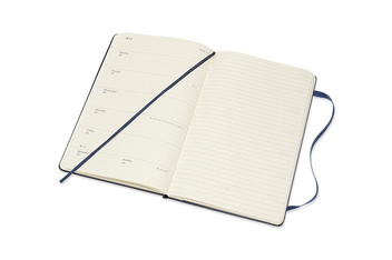  «Еженедельник Moleskine 2019-2020 Сапфир (DHB2018WN3Y20)», бренда Moleskine - фото №3 - миниатюра