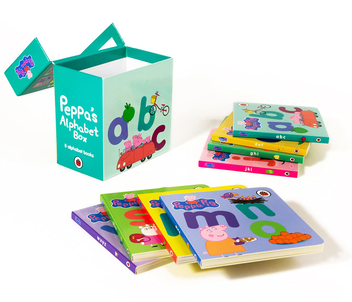 Бумажная книга «Peppa Pig. ABC Alphabet Box» - фото №2 - миниатюра