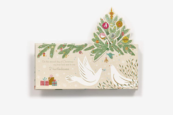 Бумажная книга «Christmas in a Book (UpLifting Editions): Jacket comes off. Ornaments pop up. Display and celebrate!», автор Нотери - фото №10 - миниатюра