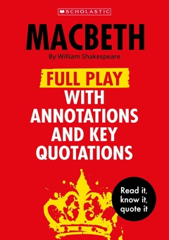 Паперова книга «Macbeth: Full Play with Annotations and Key Quotations», авторів Елісон Пауелл, Вільям Шекспір - фото №1 - мініатюра