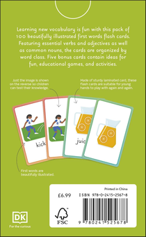 Бумажная книга «English for Everyone Junior. First English Words Flash Cards» - фото №2 - миниатюра