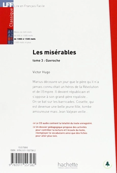 Паперова книга «Les Miserables tome 3 Gavroche (+ CD audio MP3)», автор Віктор Гюго - фото №2 - мініатюра