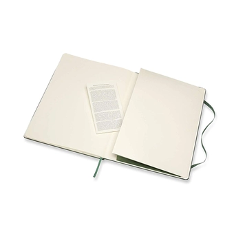  «Блокнот Moleskine Classic Extra Large Клетка Миртовый Зеленый (QP091K15)», бренда Moleskine - фото №4 - миниатюра
