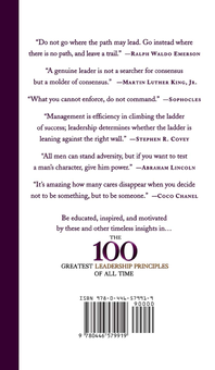 Бумажная книга «The 100 Greatest Leadership Principles of All Time» - фото №3 - миниатюра