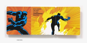 Бумажная книга «Black Panther: My Mighty Marvel First Book» - фото №7 - миниатюра