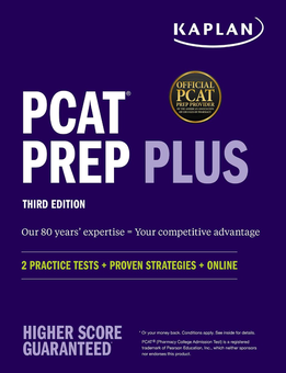 Бумажная книга «PCAT Prep Plus. 2 Practice Tests + Proven Strategies + Online» - фото №1 - миниатюра
