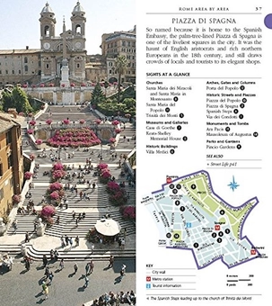 Бумажная книга «Rome Pocket Map and Guide » - фото №4 - миниатюра