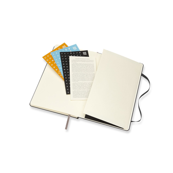  «Еженедельник горизонтальный Moleskine на 2019 год черный (DHB12WH3Y19)», бренда Moleskine - фото №2 - миниатюра