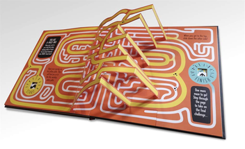 Паперова книга «The Incredible Pop-Up Maze», автор Енді Менсфілд - фото №3 - мініатюра