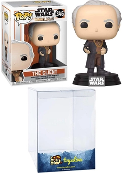  «Коллекционная фигурка Funko Pop! Star Wars Mandalorian The Client (45538)», бренда Funko Pop - фото №5 - миниатюра