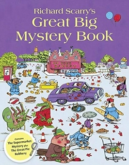 Бумажная книга «Richard Scarry's Great Big Mystery Book», автор Ричард Скарри - фото №2 - миниатюра