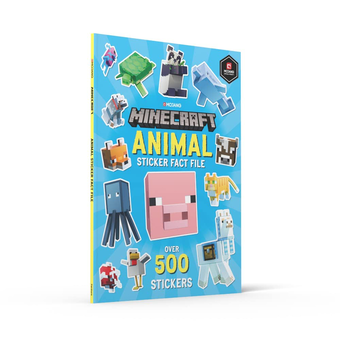 Бумажная книга «Minecraft Animal Sticker Fact File» - фото №3 - миниатюра