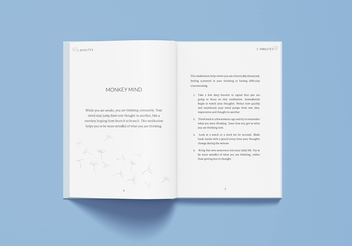 Паперова книга «Minute Meditations», автор Мадонна Годінг - фото №2 - мініатюра