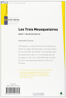 Паперова книга «Les Trois Mousquetaires: Tome1 (+ CD audio MP3)», автор Олександр Дюма - фото №3 - мініатюра