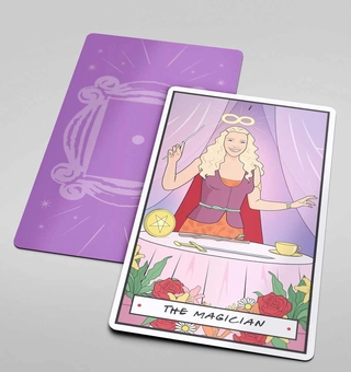 Паперова книга «Friends Tarot Cards» - фото №2 - мініатюра