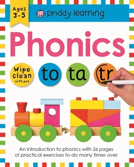 Бумажная книга «Phonics: Wipe Clean Activity Flashcards», автор Роджер Придди - фото №1 - миниатюра