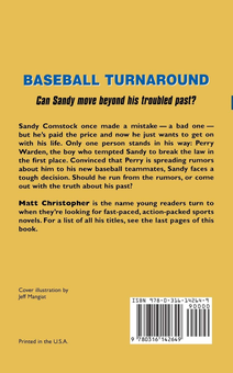Бумажная книга «Baseball Turnaround», автор Мэтт Кристофер - фото №2 - миниатюра