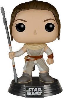  «Коллекционная фигурка Funko Pop! Pop movies Star Wars Rey (FK6220)», бренда Funko Pop - фото №1 - миниатюра