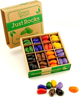  «Восковые мелки Crayon Rocks 64 шт/8 цветов (CR64/8)», бренда Crayon Rocks - фото №1 - миниатюра
