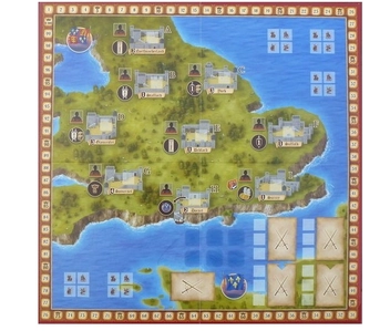  «Настольная игра Queen Games Lancaster (16221)», бренда Queen Games - фото №3 - миниатюра