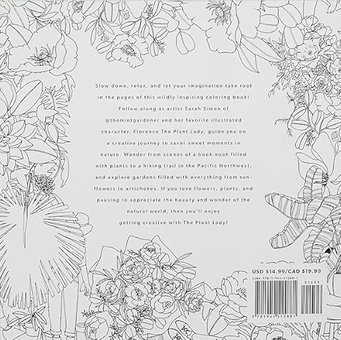 Бумажная книга «The Plant Lady», автор Сара Саймон - фото №2 - миниатюра