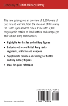 Паперова книга «Dictionary of British Military History», автор Джордж Ашер - фото №2 - мініатюра