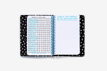 Бумажная книга «Adam J. Kurtz Then and Now Undated 12-Month Agenda with Stickers» - фото №4 - миниатюра