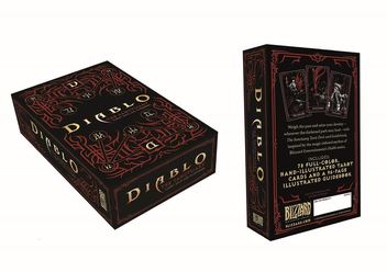 Паперова книга «Diablo. The Sanctuary Tarot Deck and Guidebook», автор Барбара Мур - фото №2 - мініатюра