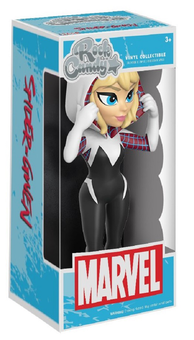  «Коллекционная фигурка Funko Pop! Rock Candy Marvel Spider-Gwen Unmasked (FK11684)», бренда Funko Pop - фото №3 - миниатюра