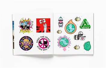 Бумажная книга «Stick it to the Man. Protest Stickers » - фото №4 - миниатюра