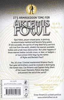 Бумажная книга «Artemis Fowl and the Last Guardian», автор Йон Колфер - фото №2 - миниатюра