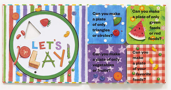Паперова книга «A Mix-and-Match Play Book. Play with Your Plate!», автор Джудіт Росселл - фото №3 - мініатюра