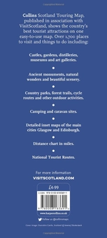 Бумажная книга «Visit Scotland Touring Map» - фото №2 - миниатюра