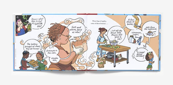 Бумажная книга «Our Little Kitchen», автор Джиллиан Тамаки - фото №5 - миниатюра