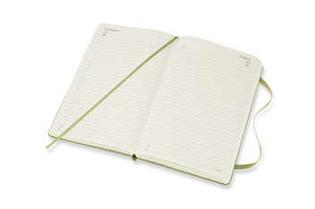  «Ежедневник Moleskine на 2019 год мятный (DHK2512DC3Y19)», бренда Moleskine - фото №2 - миниатюра