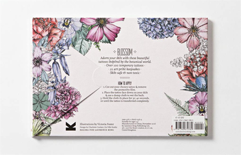 Бумажная книга «Tatouage. Blossom. 102 Temporary Tattoos of Flowers & Plants 21 Art-Print Keepsakes» - фото №2 - миниатюра