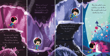 Паперова книга «Snow White in Space», автор Пітер Бентлі - фото №3 - мініатюра