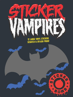 Бумажная книга «Sticker Vampires» - фото №1 - миниатюра