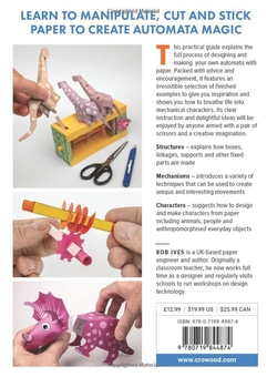 Бумажная книга «Making Paper Automata», автор Роб Айвз - фото №2 - миниатюра
