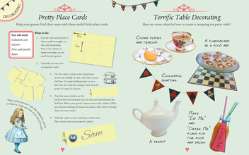 Бумажная книга «Create Your Own Alice and the Mad Hatter's Tea Party», автор Льюис Кэрролл - фото №2 - миниатюра
