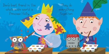 Паперова книга «Ben and Holly's Little Kingdom: Little Library» - фото №4 - мініатюра