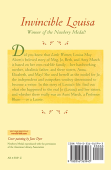 Бумажная книга «Invincible Louisa. The Story of the Author of Little Women», автор Корнелия Мейгс - фото №2 - миниатюра