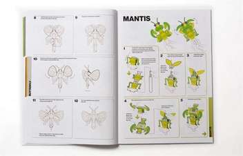Бумажная книга «Make and Move. Minibeasts», автор Сато Хисао - фото №4 - миниатюра
