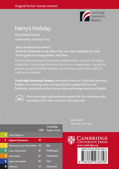 Бумажная книга «Harry's Holiday Level 1 Beginner/Elementary with Downloadable Audio», автор Антуанетта Мозес - фото №2 - миниатюра