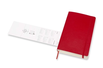  «Ежедневник Moleskine 2019-2020 Красный (DSF218DC3Y20)», бренда Moleskine - фото №4 - миниатюра