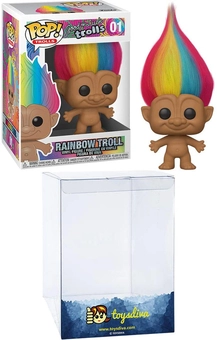  «Коллекционная фигурка Funko Pop! Trolls Rainbow Troll (44604)», бренда Funko Pop - фото №4 - миниатюра