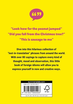 Паперова книга «The Little Book of Funny Foreign Phrases» - фото №2 - мініатюра