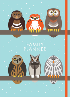 Бумажная книга «I Like Birds: A Parliament of Owls Family Planner» - фото №1 - миниатюра